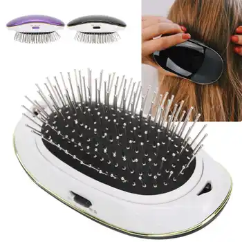 

Professional Negative Ion Anti-Static Scalp Vibration Massage Comb Electric Hairdressing Comb Salon Household Hair Styling Comb