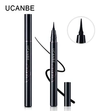 UCANBE, брендовая, крутая, черная, с чернилами, жидкая подводка для глаз, Markeup, карандаш, пигментированный, водостойкий, стойкий, не выцветает, подводка для глаз, косметика