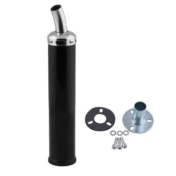

Universal Black 280mm Motorcycle Racing Exhaust Muffler Silence Silencer 2 Stroke Motorcycle Exhaust Pipe Muffler