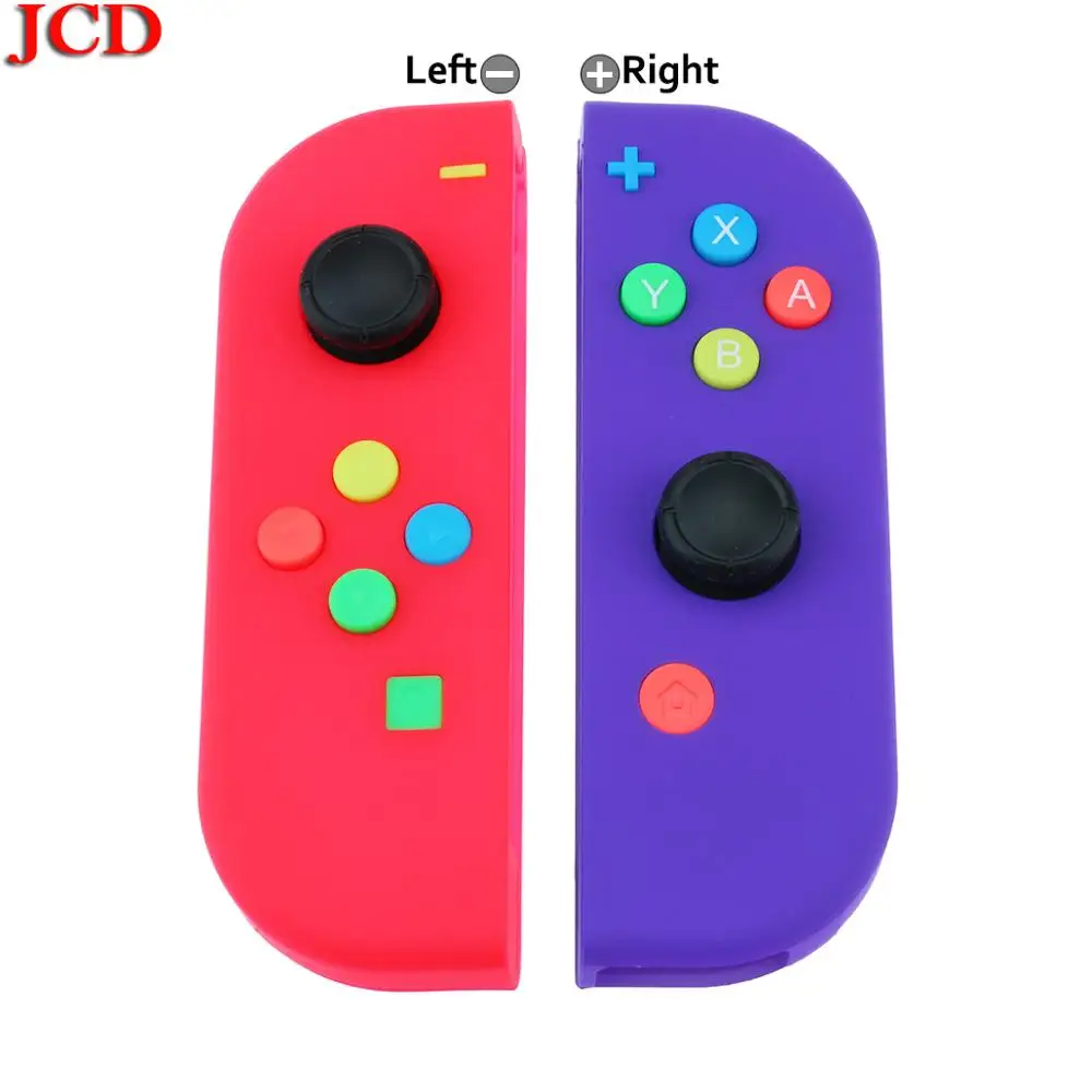 JCD, чехол для корпуса для kingd, переключатель, контроллер NS для Joy-Con, оболочка, игровая консоль для переключателя, чехол, сделай сам, левая, правая кнопка - Цвет: No5 L and No4 R