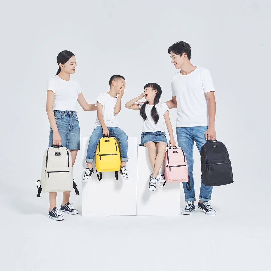 Рюкзак на плечо Xiaomi 90 Fun унисекс с несколькими карманами для путешествий 18л/10л