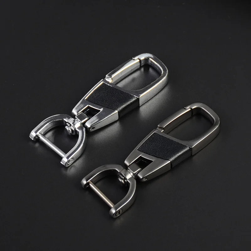 

Classic Style Leather Car Key Cap Logo Key Pendant Waist Pendant Key Cap Men's