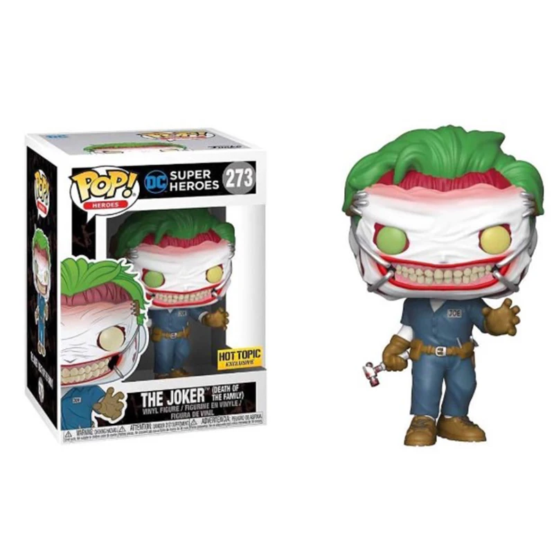 Экшн фигурки Funko POP DC super heroes Лига справедливости Джокер Харли Квинн Коллекционная