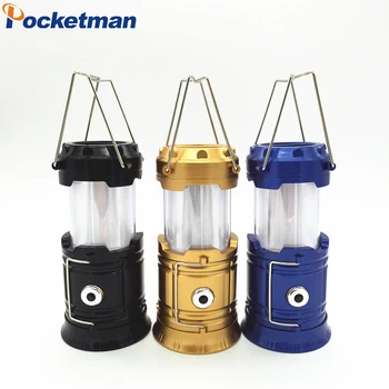 

Dual Function Collapsible LED Camping Lanterns with Flickering Flame Light Bright LED Light for Emergency Light, Storm, Outages
