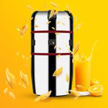 

New Household stainless steel Manual Juicer Juice Bottle Mini Travel Small Fruit Squeezer Machine Extractor Hand Press Cup