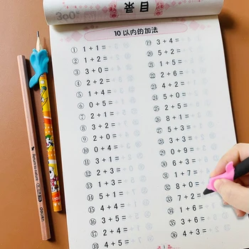 

Kids Exercise Book Within 10 Addition Subtraction Pre-school Oral Calculation Children Textbook Baby Learning Math Books Writing