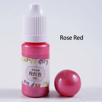 

10G UV Resin Ultraviolet Curing Liquid Pearl-luster Pigment Dye DIY Art Crafts N09 20 Dropshipping