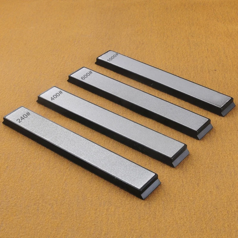 Koop 240 400 600 1000 Graan Diamant Slijpen Hoek Slijpsteen Slijpen Professionele Sharpener Tool Bar 4 Pack