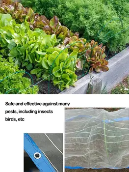 

1.5*6m Garden Mesh Net Anti Bird Net Vegetable Fruit Protection Net Bird Insect Mosquito Repeller Pest Control Planting Net