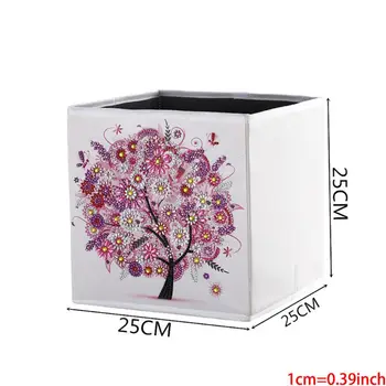 

DIY Diamond Painting Storage Box Desktop Foldable Container Jewelry Box 67JB