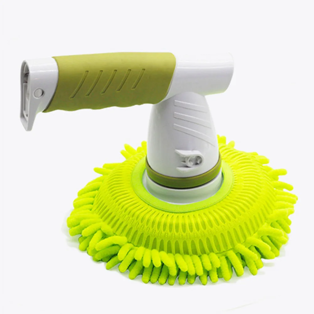 

Multifunction Electric Cleaning Brush Set Extension Handle Sponge Wax Polish Kit BJStore