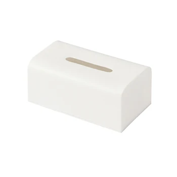 

Rectangular Shape Tissue Box Detachable Living Room Desk Organizer Container Restaurant Napkin Holder Home Office Simple PP