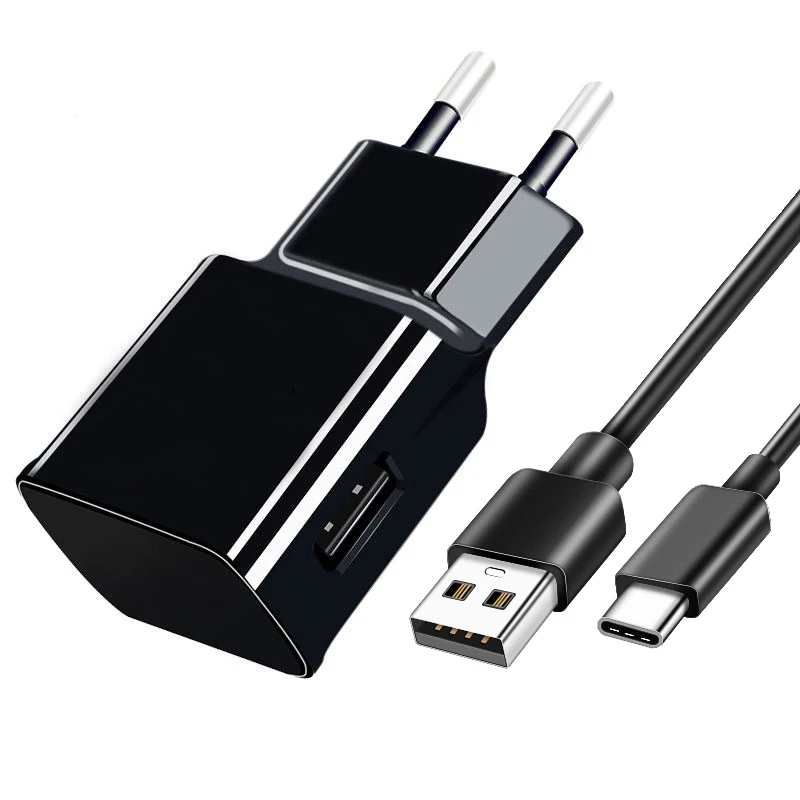 Настенное зарядное устройство с USB-кабелем типа C адаптер для быстрой зарядки Samsung