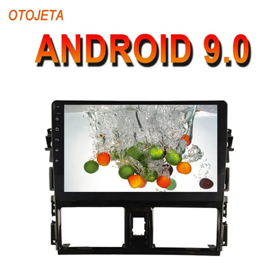 OTOJETA Android 9.0 2.5D Screen Car Radio Player Head Unit For Toyota Yaris Vios 2014 Multimedia au