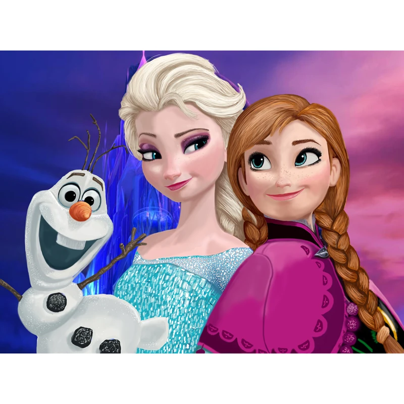 Full Square Round Diamond Painting Disney Frozen Elsa Anna Ice Cartoon  Princess Diy Cross Stitch Home Decoration Kids Gifts Toys|Tranh Thêu Chữ  Thập Kim Cương| - AliExpress