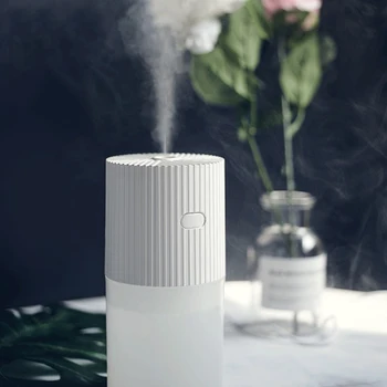 

Qualitell Humidifier Night Light Cup USB Mini Air Humidifier Car Humidifier Diffuser Mist Maker For Home Car Office