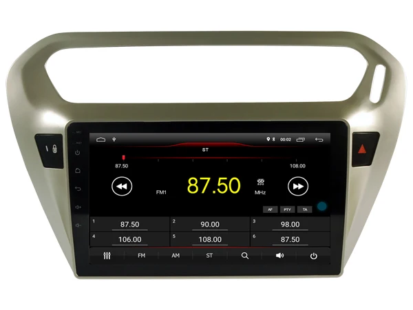 Discount AVGOTOP Android 9 Bluetooth GPS Car Radio DVD Player For CITROEN ELYSEE/PEUGEOT 301 5