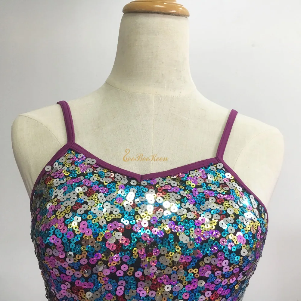 Ballet Tutu Sequins Stage Performance Dance Dress For Adult Ballet Clothes Girl Danse Tutu Ballet Women Ballerine Dance Costume