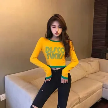 

ETOSELL Womens Sweaters 2019 Fashion Letter Sweater Women Soft Knitted Ladies Sweater Winter Tops Pullover Jumpers Ladies