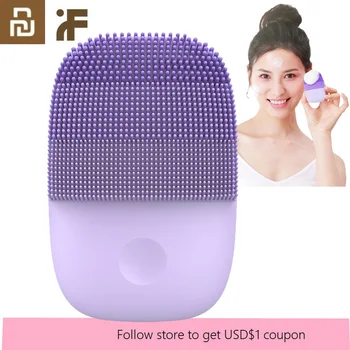 

inFace Upgrade Version Facial Cleanser Silicone Sonic Deep Face Cleansing Brush Face Massager Skin Care IPX7 Waterproof