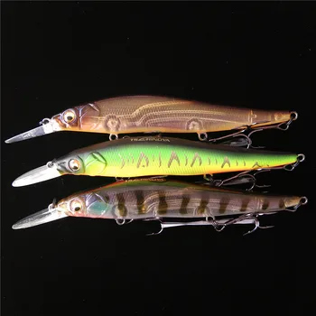 

Tsurinoya 3pcs 11cm 14g Floating 1.5m Minnow Fishing Lure Laser Hard Artificial Bait 3D Eyes Fishing Wobblers Crankbait Minnows