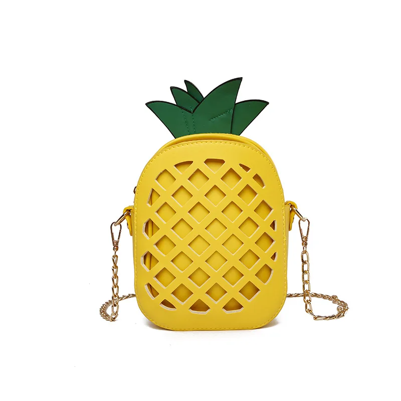 Pineapples And Ice Cream Cute Buckle Coin Purses Buckle Buckle Change Purse Wallets