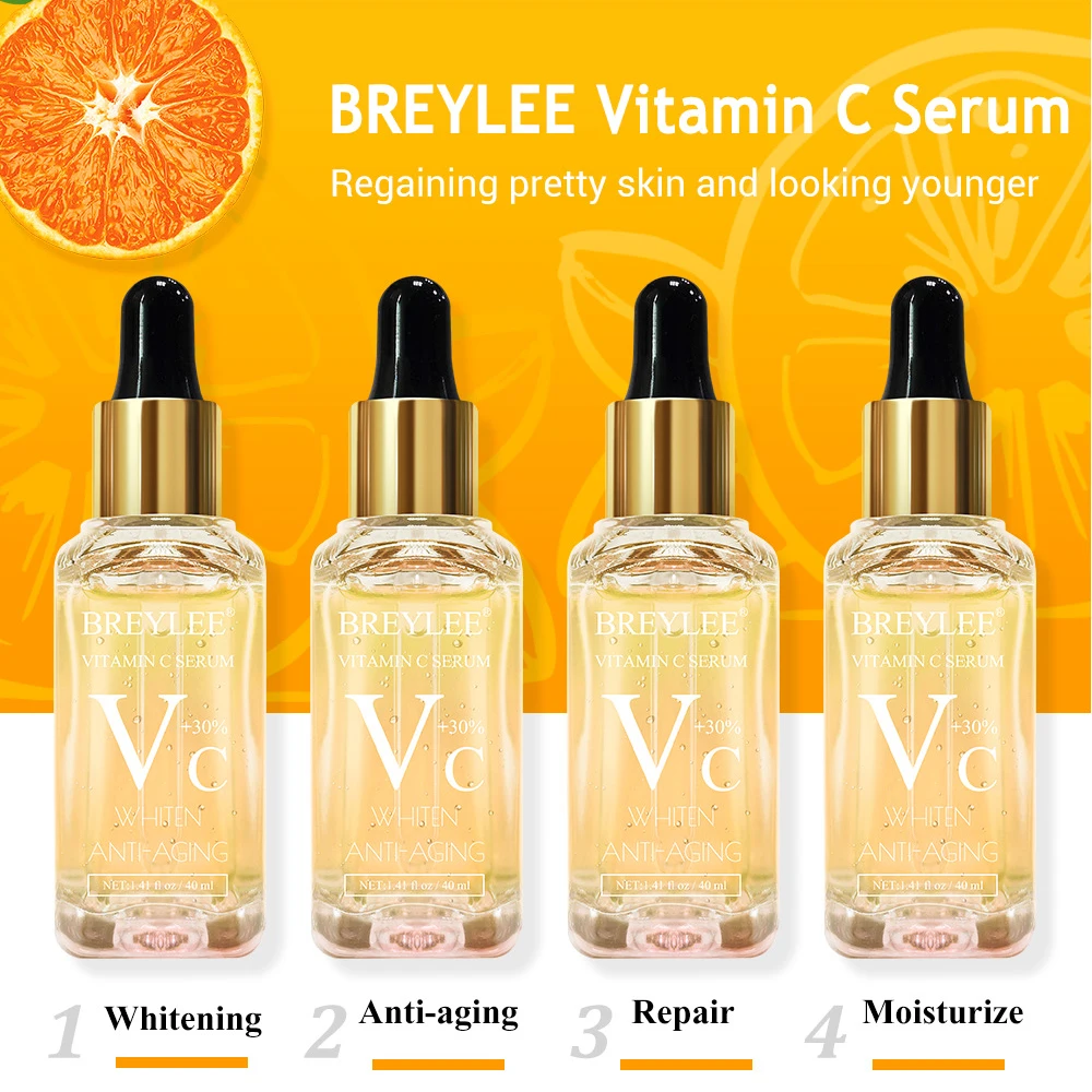 40ml Natural 30% Vitamin C Serum Liquid Hyaluronic Acid Essence Moisturizng Anti Aging Anti Wrinkle Serum Skin Care 40ml Natural 30% Vitamin C Serum Liquid Hyaluronic Acid Essence Moisturizng Anti Aging Anti Wrinkle Serum Skin Care