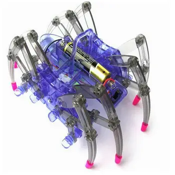 

Creative Electric Spider Robot DIY Assembly Model Education Handwork Kids Toy