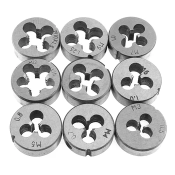 

20pcs Tap & Die Set Metric Wrench Thread Extractor Remover Supplies With Toolbox