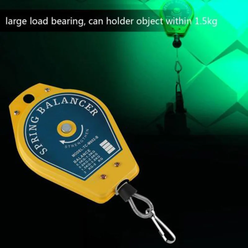 

Iron+Plastic Retractable Spring Balancer Tool Fixtures Holder Strengthen Hang UK