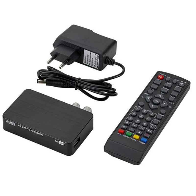 Мини-приставка HD DVB-T2 K2/приемник Пульт дистанционного управления STB MPEG4 DVB-T2 K2 H.264 умный ТВ-приставка