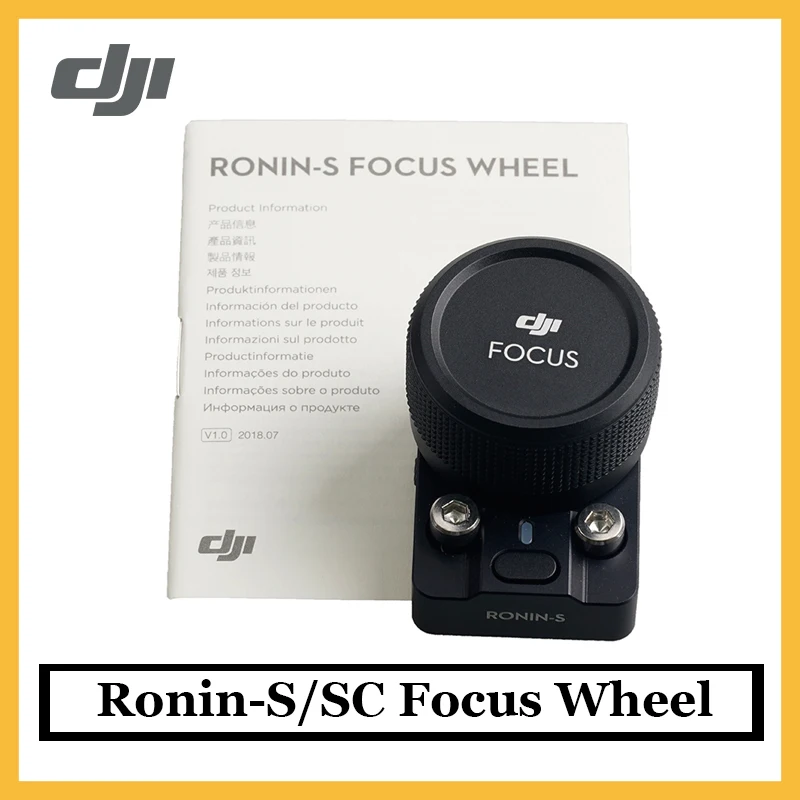 Original DJI Ronin-S/SC/RS 2 Focus Wheel onto the 8-pin port of handle to help control camera focus in stock | Электроника