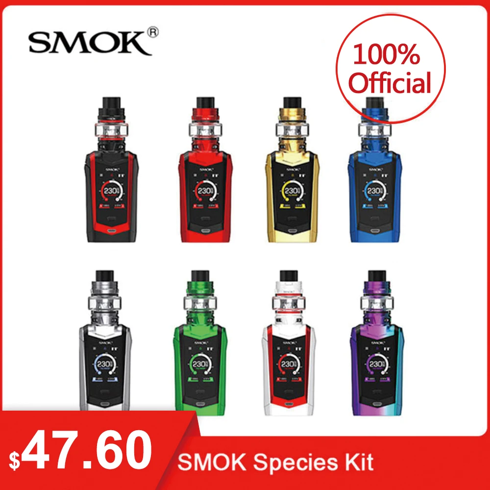 Набор для электронной сигареты SMOK 230 Вт бак TFV8 Baby V2 5 мл + V8 A1/A2|Системы нагревания