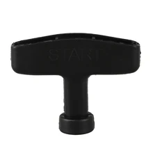 FashionReplacement Recoil Starter Pull Handle Grip Black for Motor