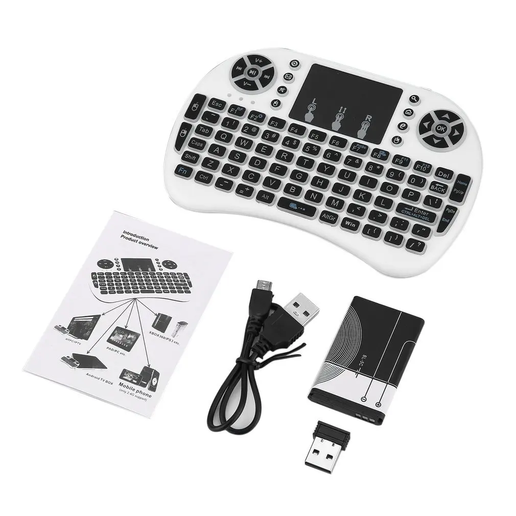 Беспроводная клавиатура для Android TV Box PC laptop 92 клавиши DPI беспроводная подсветка с