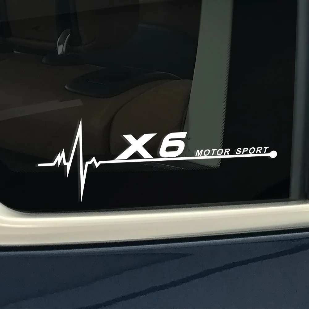 Для BMW X5 E70 E53 X3 E83 G01 X6 E71 X1 E84 X2 X4 X7 F15 F16 F17 F13 F25 F26 F48 F80 F87 M3 2 шт./компл. Солнцезащитная бленда для бокового окна наклейки - Название цвета: For X6