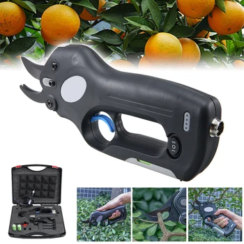 

1pc 12V Secateur Branch Hand Cutter ScissorCordless Rechargeable Pruning Shears With Battery Garden Pruner Cutting Tool