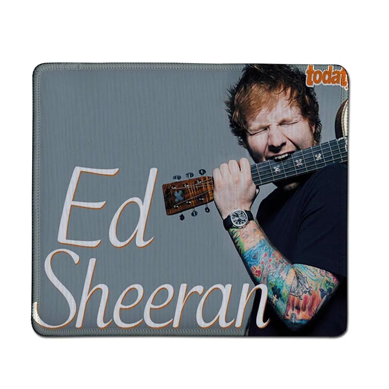 Babaite дизайн Ed Sheeran прочный резиновый коврик для Мыши Pad большой коврик для мыши клавиатуры коврик - Цвет: Lock Edge20x25cm