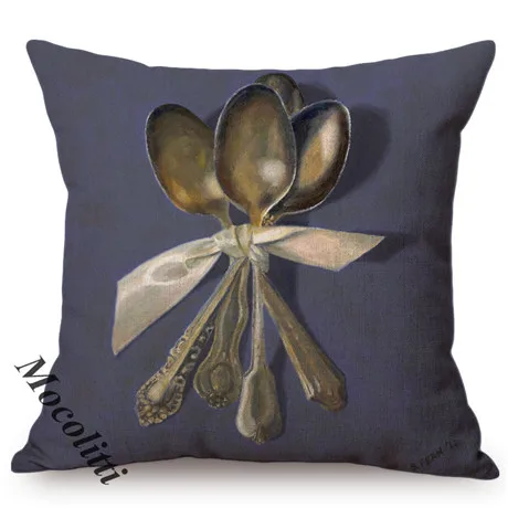 Nordic Vintage Luxury Art Decorative Cushion Cover Euro Floral Vase Violet Red Flowers Exotic Home Decor Sofa Chair Pillow Cover M125-9