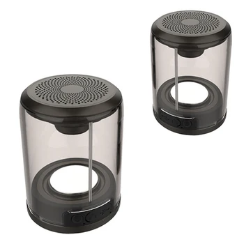 

Mini Outdoor Bluetooth Speaker Wireless Portable Waterproof Crystal Sound HIFI Soundbar Microphone Stereo Magnetic Audio Gift