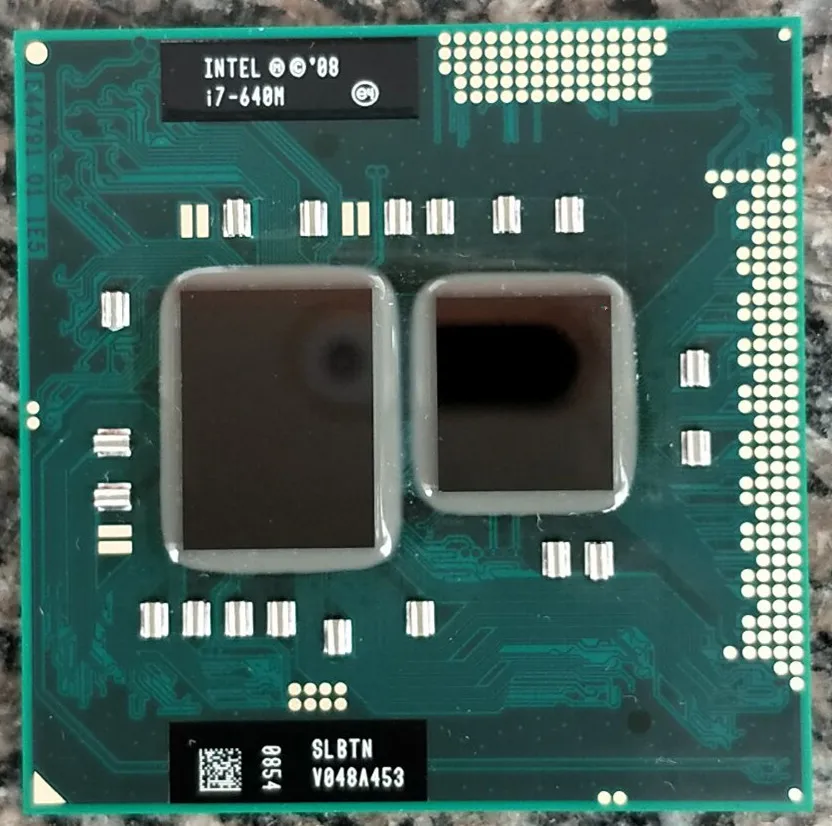 Процессор Intel Core Φ процессор i5 580M для ноутбука ЦП PGA988 100% исправно работающий |