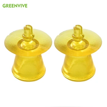 

30 pcs Yellow Durable Base Mount Cell Cups Cultivation Beehive Royal Jelly Bench Cultivation Beehive Cup Box Beekeeping Tools