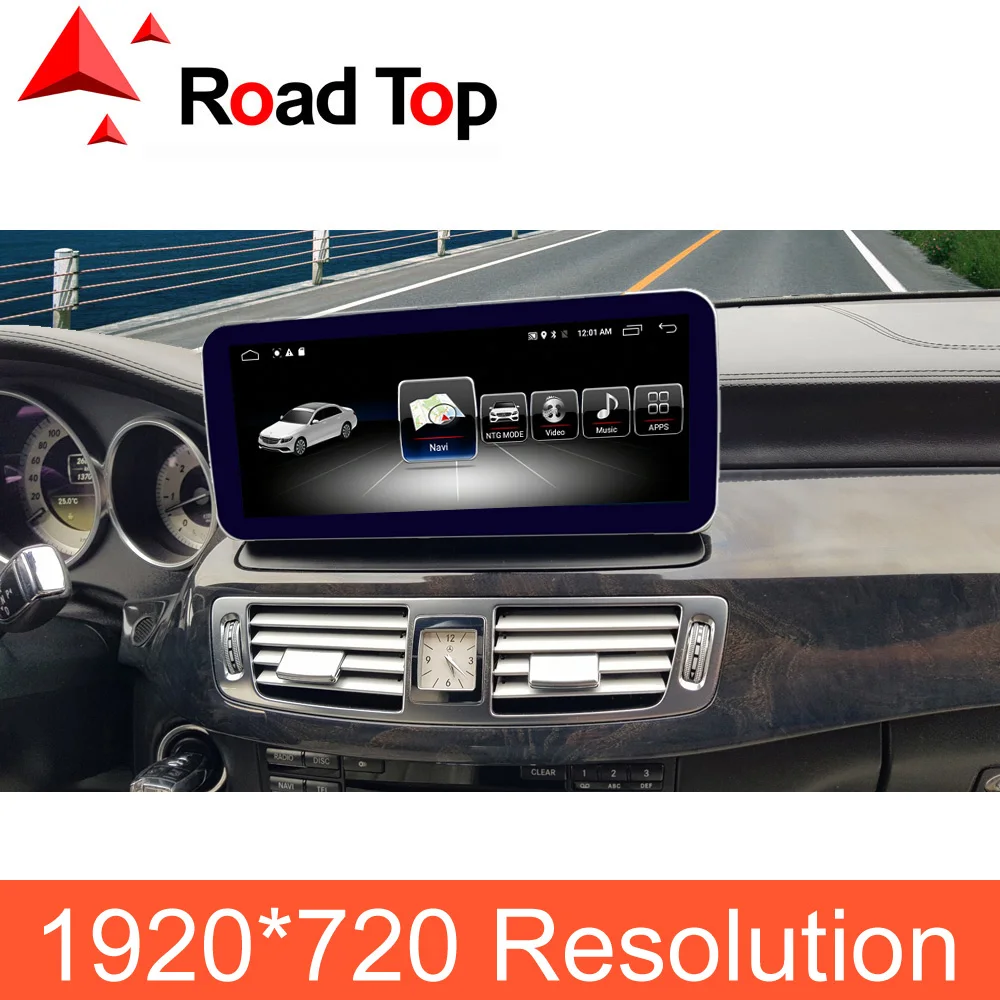 

1920*720 Resolution Android Screen for Mercedes Benz CLS W218, with GPS Navigation Radio Stereo Bluetooth Multimedia system