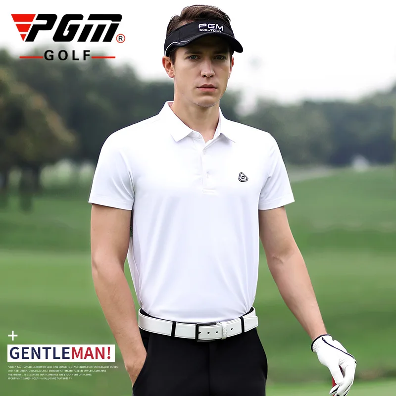 PGM Весенняя и летняя одежда для гольфа мужская футболка с короткими рукавами