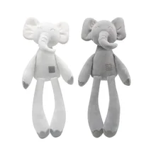 

High-quality Cute Long-legged Elephant Comfort Doll Baby Sleep Comfort Doll Short Plush Baby Comfort Toy Newborn Birthday Gift