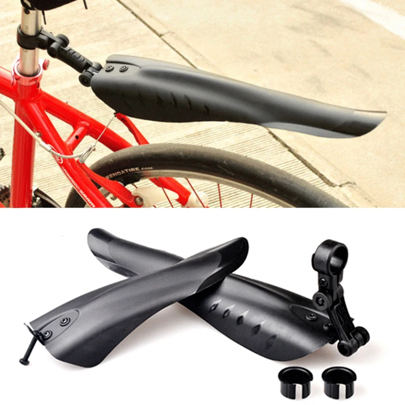 Mountain Bike Bicycle Cycling Tire Front/Rear Mud Guards Mudguard Fender Set New 