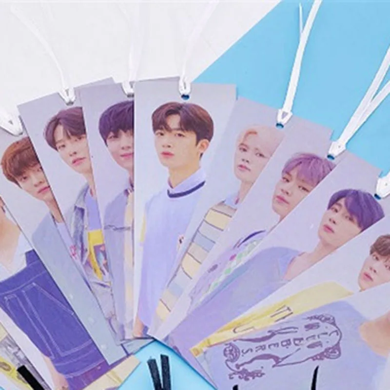 KPOP product 101X1 Book Mark Quantum Leap x1High Fly Flash Ким ёхан ли ханьюль песня Хён Чжун чха юньхо Чо SEUNGYOUN FH199 - Цвет: HAN SEUNGWOO