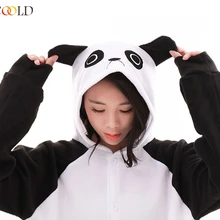 KANCOOLD пухлая Panada Лоскутная фланелевая флисовая Пижама с героями мультфильмов костюм животного на Хэллоуин флисовая плотная Пижама