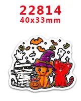 22814 30 шт hollaween характер плоское украшение из смолы PR 22547 - Цвет: 22814