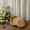 Beautiful Wicker Tray Wear Resistant Basket Handmade Not Easily Deformed Fruit Food Hand-Woven Rattan Tray 6